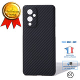 TD® Convient pour la coque de téléphone portable Oneplus 9 Coque de téléphone portable fine en fibre de carbone