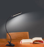 TD® Lampe de bureau LED-tactile-dimmable-flexible-noir
