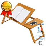 TD® Lit table pliante paresseux bureau d'ordinateur bureau d'étude rehaussé multi-fonctionnel cahier bureau dortoir petite table