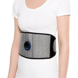 TD® Ceinture abdominale EMS Pulse Belt Ceinture de massage portable rechargeable Support de taille électrique