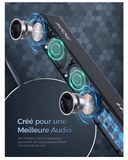TD® Mpow Barre de Son, Enceinte Bluetooth 5.0 pour , Mini Haut-Parleur Bluetooth 20 W, avec fente USB