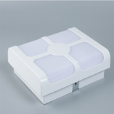 TD® Lampe à induction étanche et étanche à l'humidité de la cour porche entrée balcon applique murale