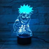 TD® Naruto Lampe Veilleuse 3D pour garçon LED 7 couleurs tactile lampe de table Cadeau E12778
