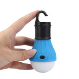 TD® Lampe de camping éclairage extérieur randonnée tente mode de commutation lumière LED alimentation 3 piles AAA couleur bleu