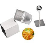 TD® Moule à gâteau Tofu en acier inoxydable moule de tofu râpé créatif cuisine outils argent Ustensiles de cuisine