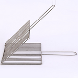 201 pince à mailles en acier inoxydable double face disponibles outils de grillades en plein air légumes grillés carrés poiss