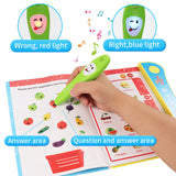 TD® Version anglaise des livres de lecture et d'apprentissage, avec des stylos de lecture,des jouets éducatifs interactifs parent-en