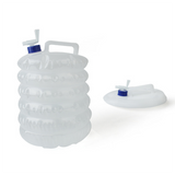 Seau pliant camping en plein air seau PE sac à eau pliable portable sac à eau en plastique avec couvercle 10L