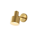 TD® LED Applique Murale RéGlable Direction Miroir Salle de Bains LumièRe DoréE Escalier LumièRe Chambre Fer Lampe de Mur