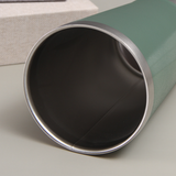 TD® Tasse à café, tasse verte, conservation de la chaleur, stockage au froid, tasse de voiture en acier inoxydable portable et embar