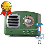 INN® Nouveau haut-parleur Bluetooth sans fil portable rétro créatif mini subwoofer petit canon en acier vert