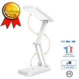 TD® Lampe de bureau de charge solaire USB charge protection des yeux étude lampe de bureau travail bureau pliant veilleuse