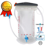 Sports de plein air vessie d'eau cyclisme alpinisme pression sac d'eau potable doublure à ouverture complète 1.5L sac d'eau p