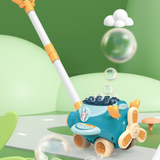 TD® Machine à bulles pour enfants chariot à bulles automatique voiture à bulles jouets interactifs extérieurs pour filles et garçons