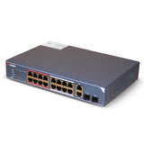 INN® DS-3E0318-E Commutateur réseau RJ45 16 ports 100M + 2 ports Gigabit 18 ports