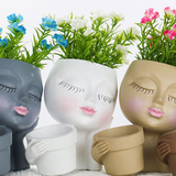 TD® Pots de fleurs en résineCONFO®Pots décoratifs，Ornements de balcon，Style européen