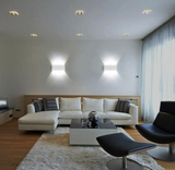 TD® Balcon de couloir de jardin extérieur / intérieur moderne LED