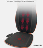TD® Coussin de massage multifonctionnel pour, le cou tout le corps maison bureau voiture vibration, siège massant corps entier mode