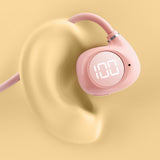 TD® Casque Bluetooth monté sur la tête sport binaural en cours d'exécution anti-transpiration super longue veille