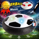 TD® Air Power Soccer Ball Football pour Enfant/Jouet Enfant Football/Ballon Air Power Cadeau de Noël Ball avec éclairage LED coloré