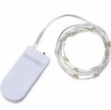 TD® Guirlande lumineuse LED à piles 10M 5M 4M 2M fil de cuivre guirlande lumineuse lumières de - Modèle: 5M DC12V Purple  - MILEDCA0