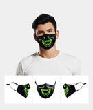 TD® League of Legends masques masques imprimés en tissu lavable masques réutilisables masque de nuit