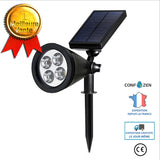 Ensemble solaire de pelouse 4LED-10