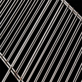 201 pince à mailles en acier inoxydable double face disponibles outils de grillades en plein air légumes grillés carrés poiss