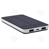 TD® 20000mAh Chargeur Batterie Externe Solaire 2-Port USB avec Dual LED Lampe Rechargement périphériques batterie portable