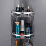 TD® Etagère d'angle support étanche cuisine rangement salle bain toilette mural lavage simple salle bain salle de bain étagère d'ang