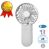 INN® Ventilateur rétractable crochet de poche mini mode créatif extérieur portable portable voyage étudiant chargeant petit ventilat