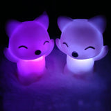 TD® LED Lampe Night Light Multicouleur - lampe décoration 7 couleurs changeantes Cadeau d'anniversaire - Accessoire de décoration