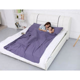 TD® Drap de Sac de Couchage Rectangulaire  Drap de sac Microfibre Pour Camping Hôtel Voyage/equipement de randonnée