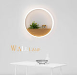 TD® Applique Murale Led en bois Massif / Décoration murale Chambre Salon Chevet / Lampe décorative / Bois massif / Résistant et Dura