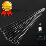 Barbecue en acier inoxydable signe barbecue perceuse en acier inoxydable broche plate broche de barbecue outil de barbecue ca