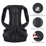 INN® Redresse dos maintien dos homme femme correcteur posture fort réglable corset ceinture d'épaule magnétique corset attelle M26-3