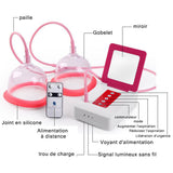 Dispositif de massage électrique du sein Dispositif de soin du sein Dispositif de liposuccion sous vide domestique