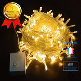 TD® Guirlande lumineuse Led extérieure 10 M 100 étanche lampe de bande de vacance - Modèle: Rose AC110V US Plug