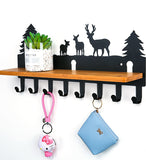 TD® Support mural poinçonnage gratuit salon chambre salle de bain support suspendu mur manteau crochet de rangement auto-adhésif