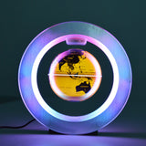 TD® Globe terrestre lumineux enfant magnétique vintage interactif français lévitation led espace boule de 6 pouces lampe de couleur