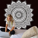 TD® Tapisserie nordique tenture murale serviette de plage assis couverture salon chambre fond tissu couvre-lit serviette de plage