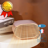 INN® Mini radiateur de bureau en racine de lotus et poudre de lotus, petit radiateur domestique, radiateur de dortoir de bureau,radi