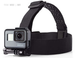TD® harnais go pro hero 3 black 7 6 session 5 frontal sangle de camera bandeau ceinture reglable support tete sport brassard fixatio