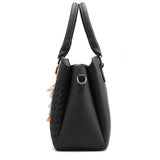 TD® Sac à main New Ladies Big Bag Sac à bandoulière Sac de messager d'âge moyen Atmosphère simple et polyvalente