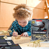 TD® Dinosaure Squelette Excavation Archéologique Jouets Pour Enfants Jurassic Tyrannosaurus Rex Tyrannosaurus Dinosaure Jouets
