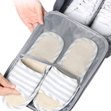 TD® Sac de rangement de chaussures de voyage multifonctionnel boîte à chaussures multicouche portable sac suspendu sac à chaussures
