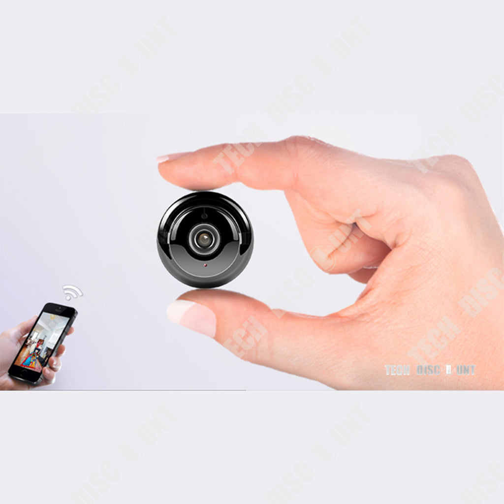 TD® Caméra espionnage miniature cachée espion extérieur intérieur détecteur de mouvement vision nocturne