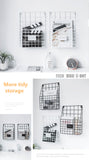 TD® Porte courrier mural décoration mobilier intérieur écologique cadeau installation simple résistant léger rangement meuble magazi