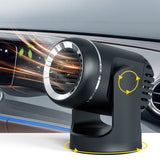 TD® Chauffage de voiture chauffage chauffage double usage 12 v haute puissance voiture chauffage électrique dégivreur rotation 360 °