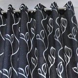 TD® Rideau voilé moderne et tendance type voilage en matière polyester idéal pour la maison grande taille salon salle à manger